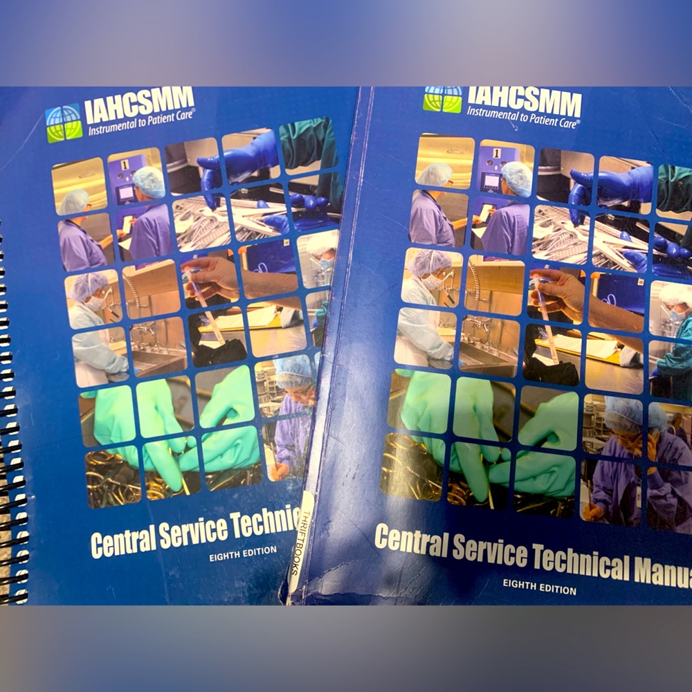 IAHCSMM 8th edition manual and workbook
